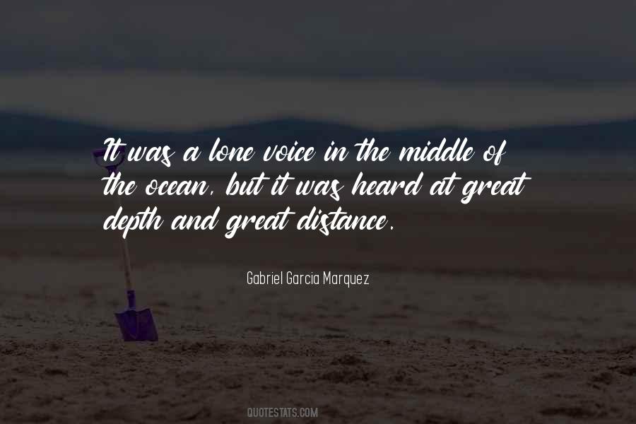 Depth Of The Ocean Quotes #1094191