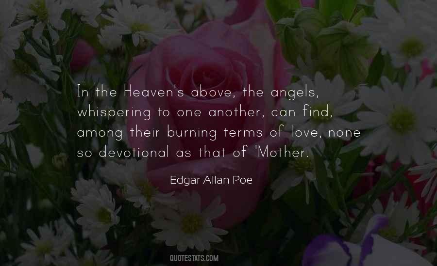 Mother In Heaven Quotes #952744