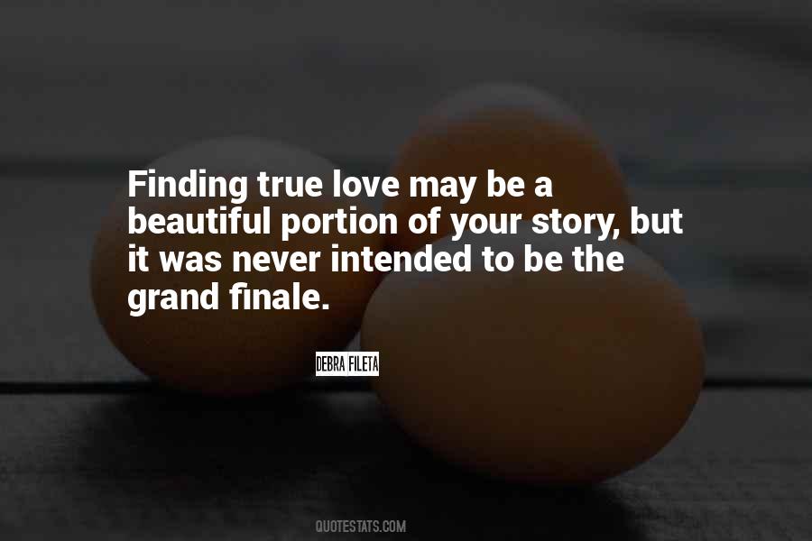 A True Love Story Quotes #1017380