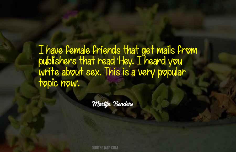 Female Sex Quotes #797373