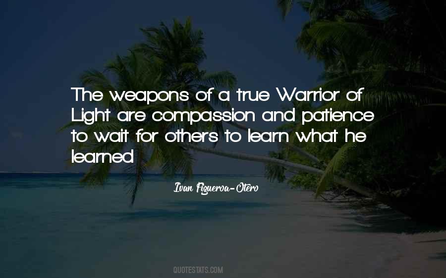 A Warrior Of Light Quotes #748797