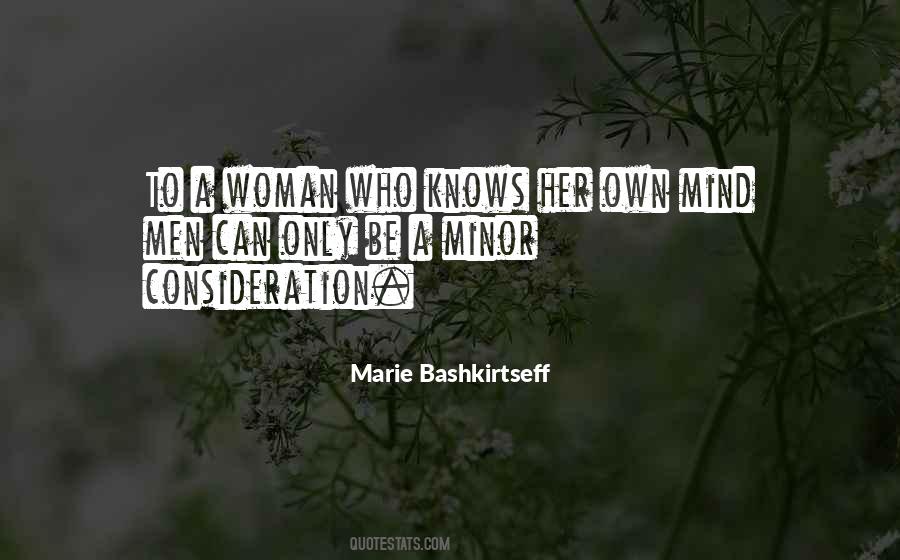 A Woman Knows Quotes #157437
