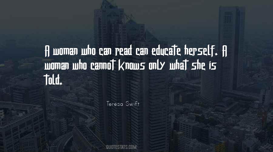 A Woman Knows Quotes #22965