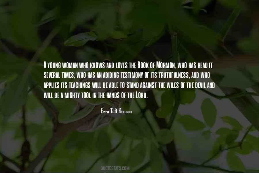 A Woman Knows Quotes #257269