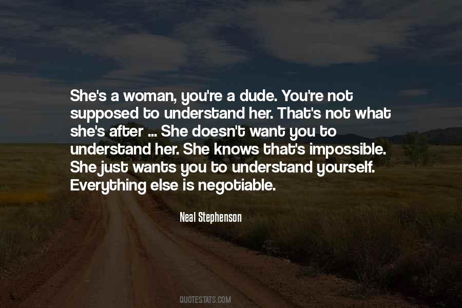 A Woman Knows Quotes #259057