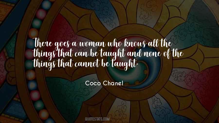 A Woman Knows Quotes #368933