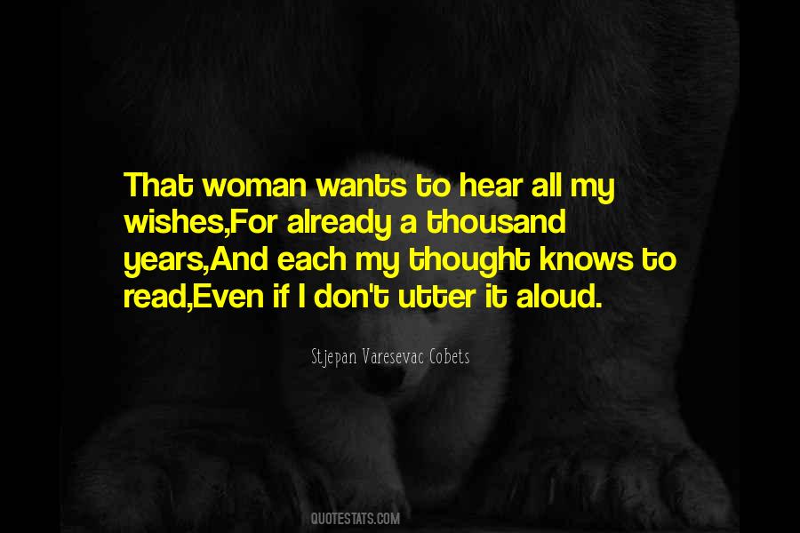 A Woman Knows Quotes #568408