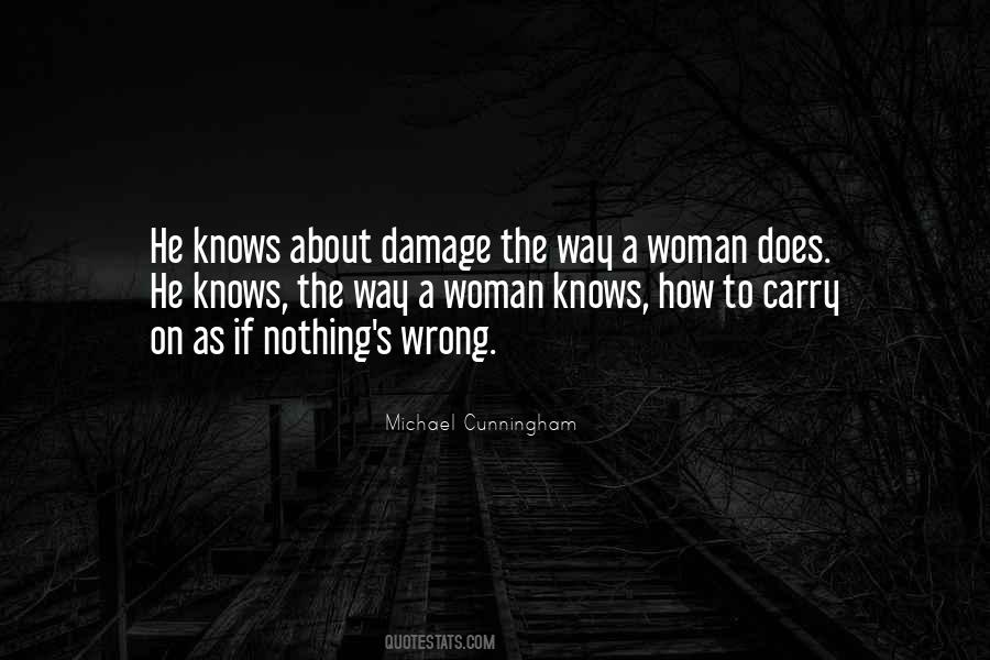 A Woman Knows Quotes #569247