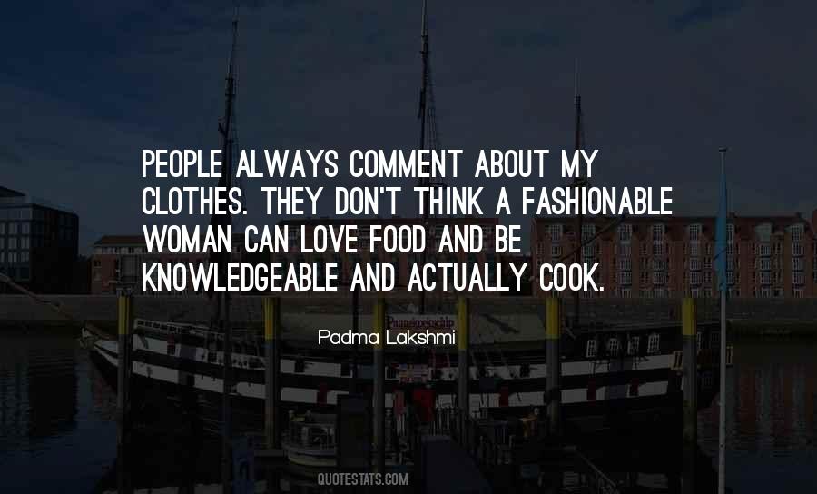 A Woman Who Can't Cook Quotes #277354