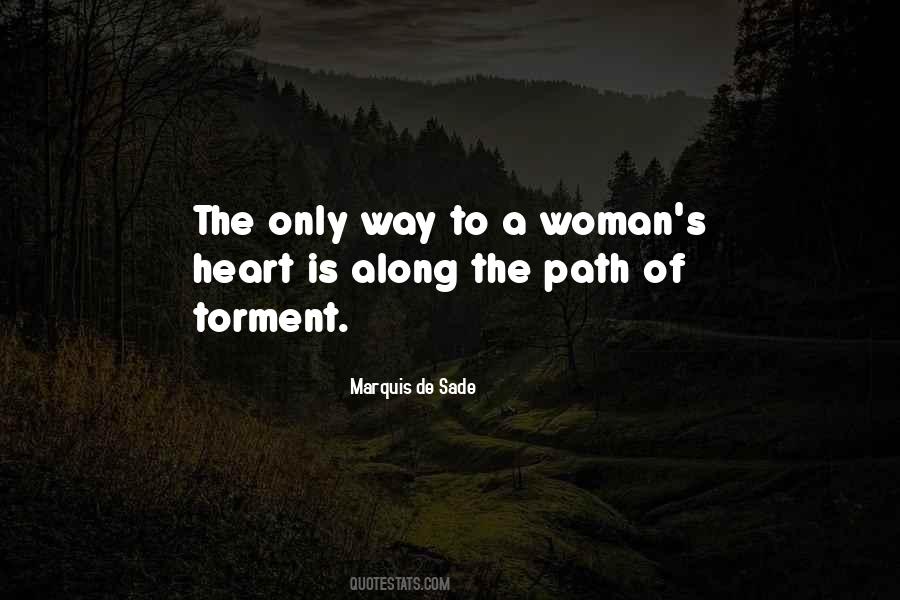 A Woman's Heart Is Quotes #906356