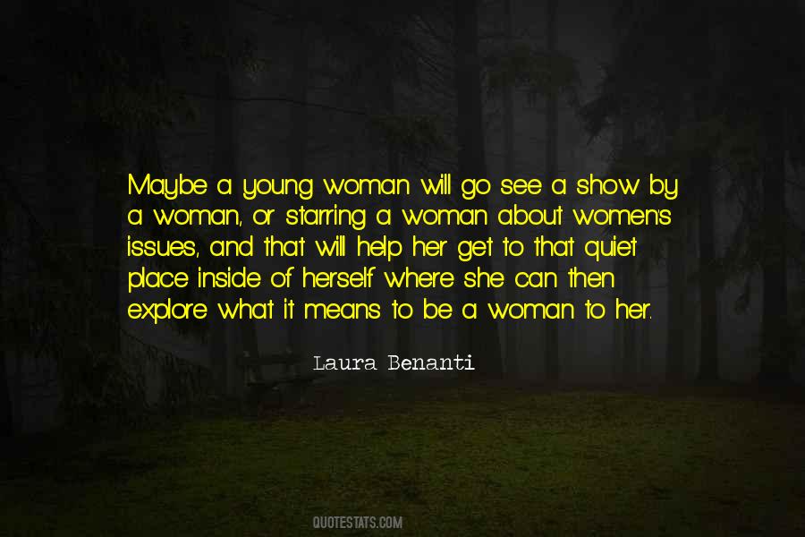 A Woman's Place Quotes #1029012