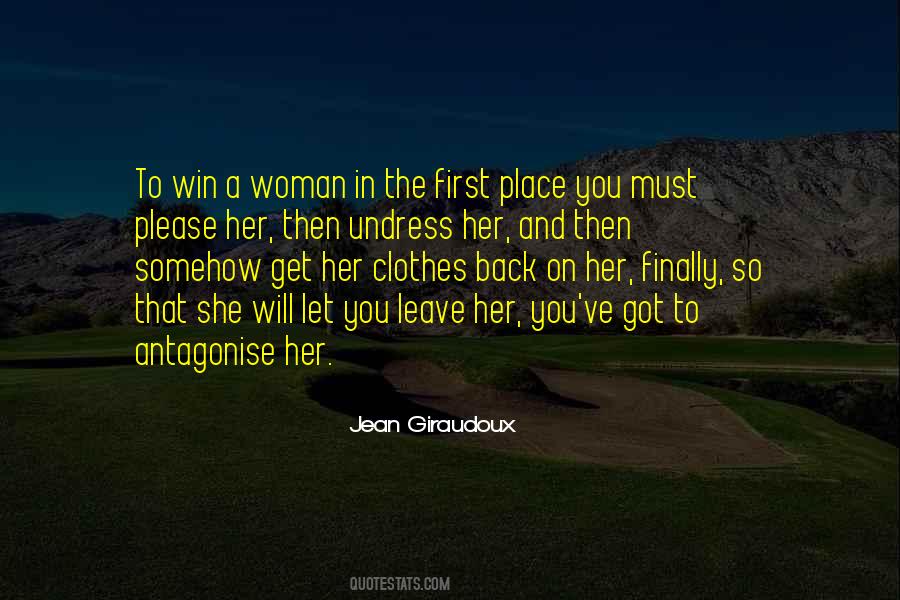 A Woman's Place Quotes #120282