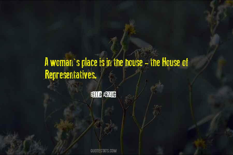 A Woman's Place Quotes #1619004