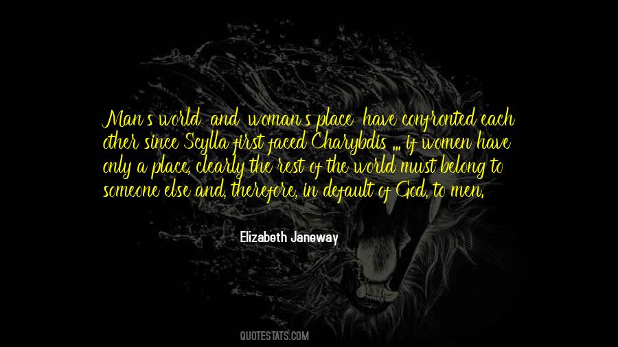 A Woman's Place Quotes #1630496