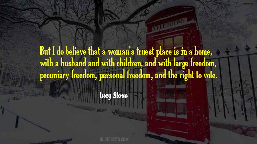 A Woman's Place Quotes #1772214