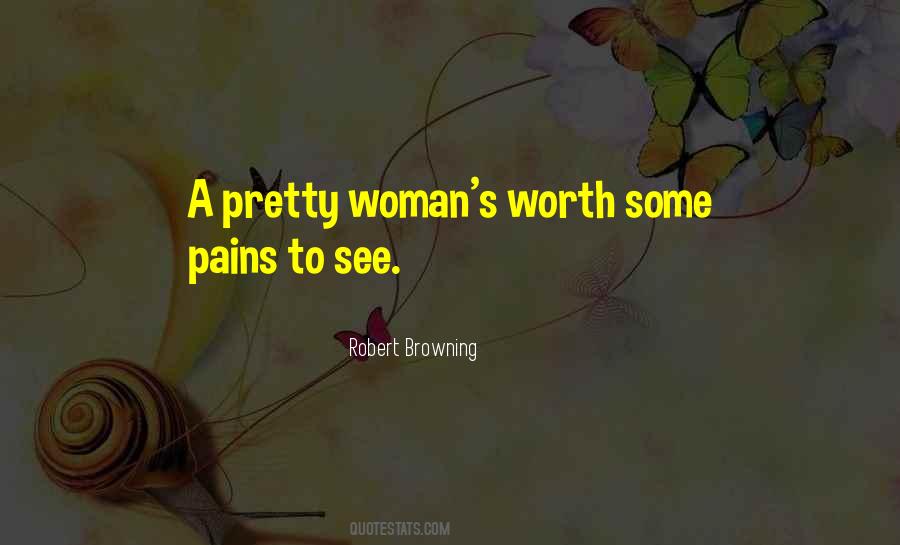 A Woman's Self Worth Quotes #230848