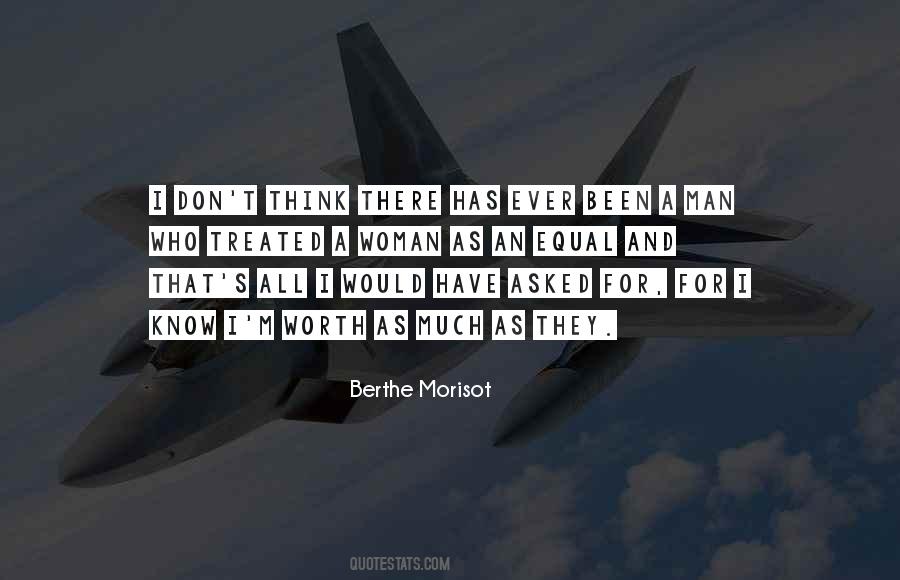 A Woman's Self Worth Quotes #85389