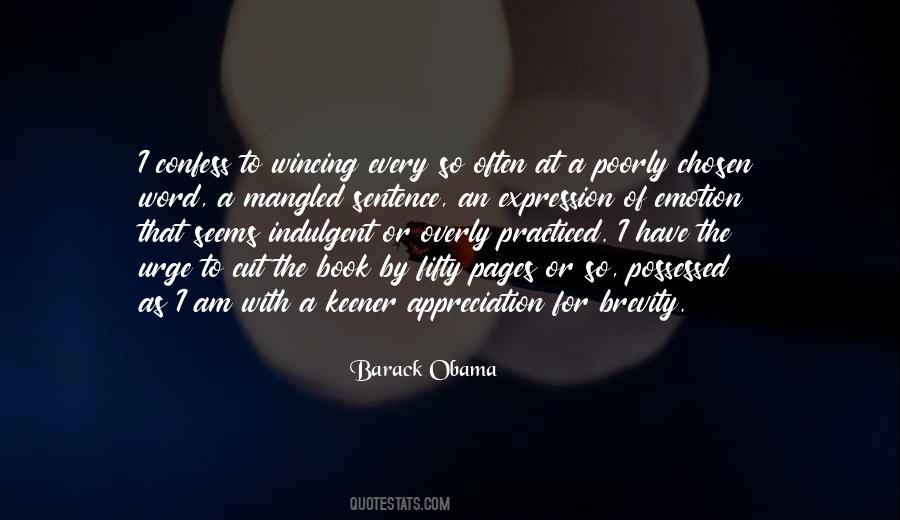 A Word Of Appreciation Quotes #1031921