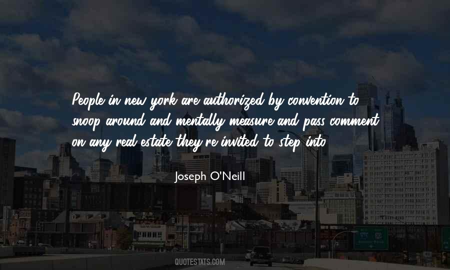 Joseph O Neill Quotes #1036411