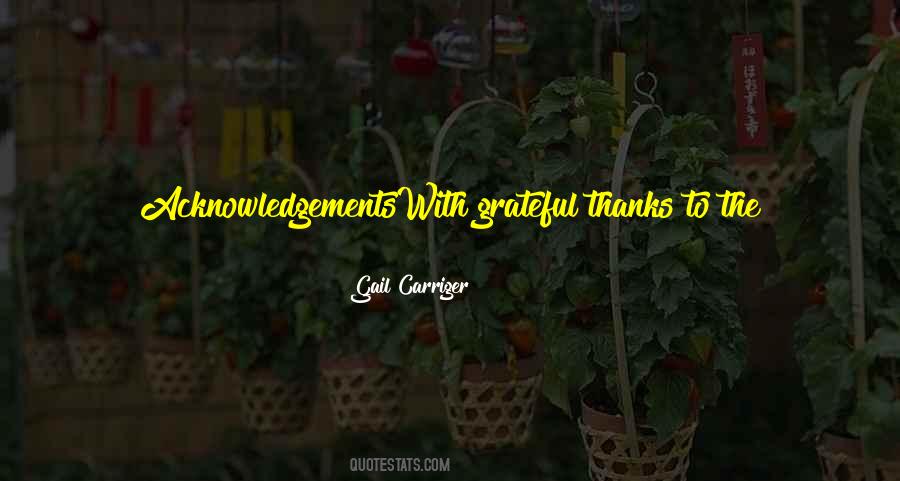 A Word Of Thanks Quotes #1438141