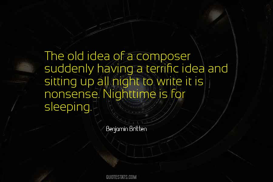 Quotes About Nighttime #948832