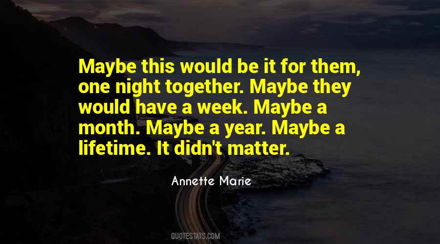 A Year Together Quotes #898538