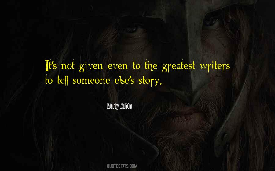 Story Writers Quotes #405604