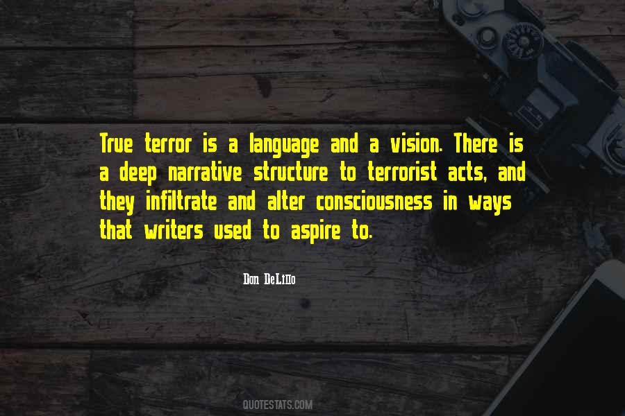 Is Terror Quotes #81997