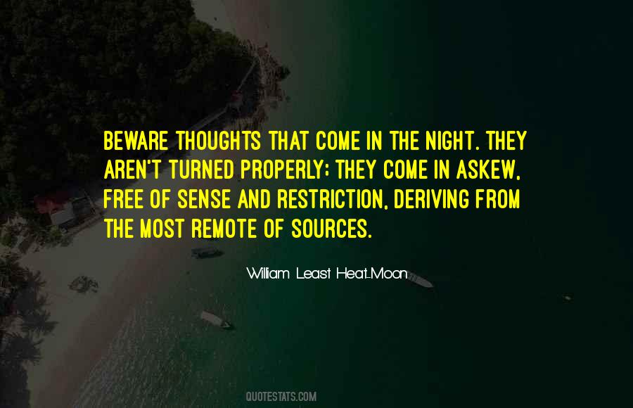 Quotes About Night Thoughts #1263074