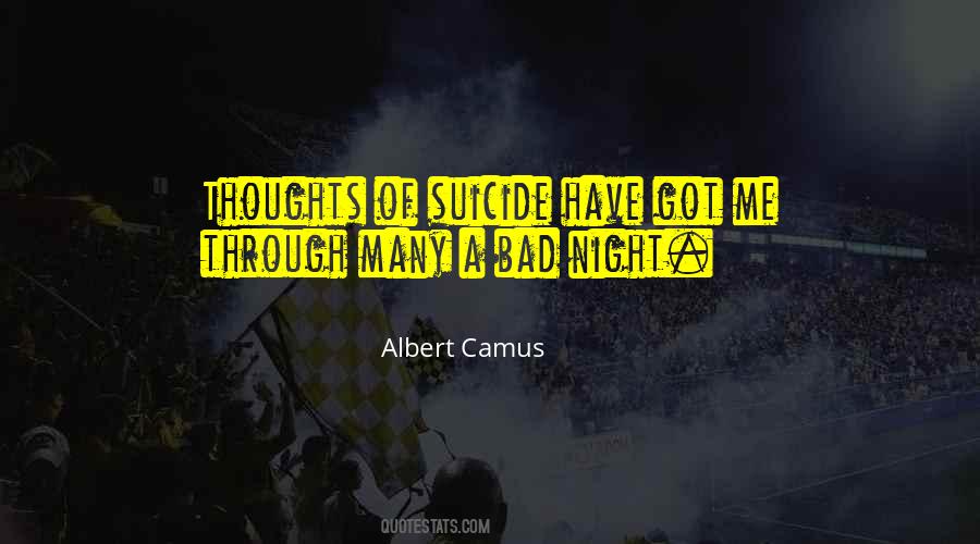 Quotes About Night Thoughts #1291420