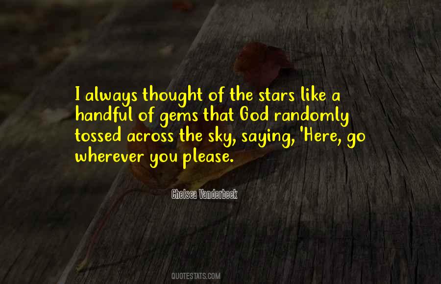 Quotes About Night Stars Sky #165289