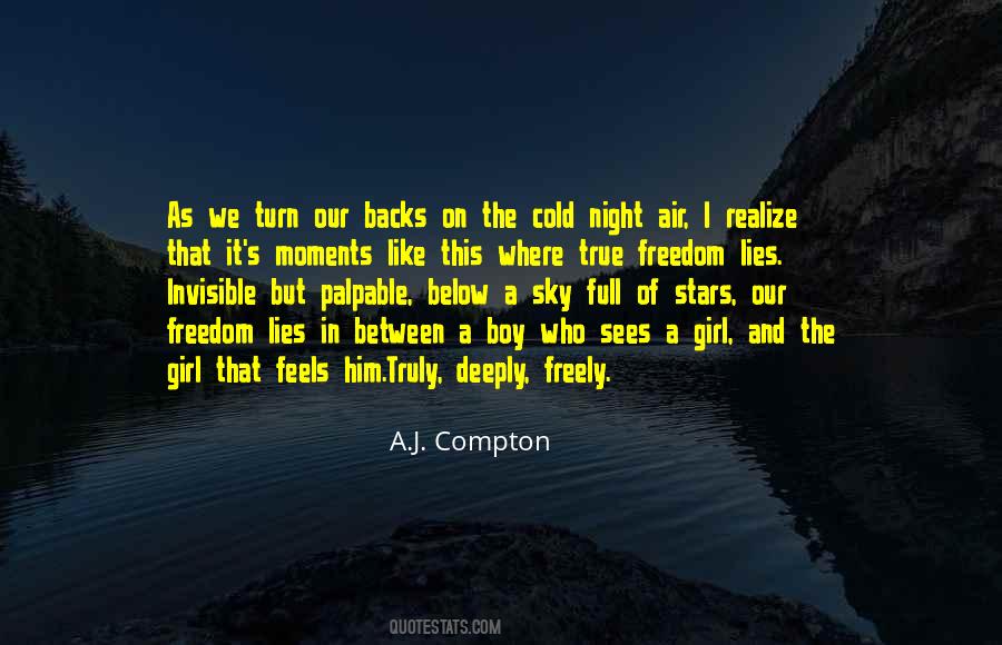 Quotes About Night Stars Sky #274909
