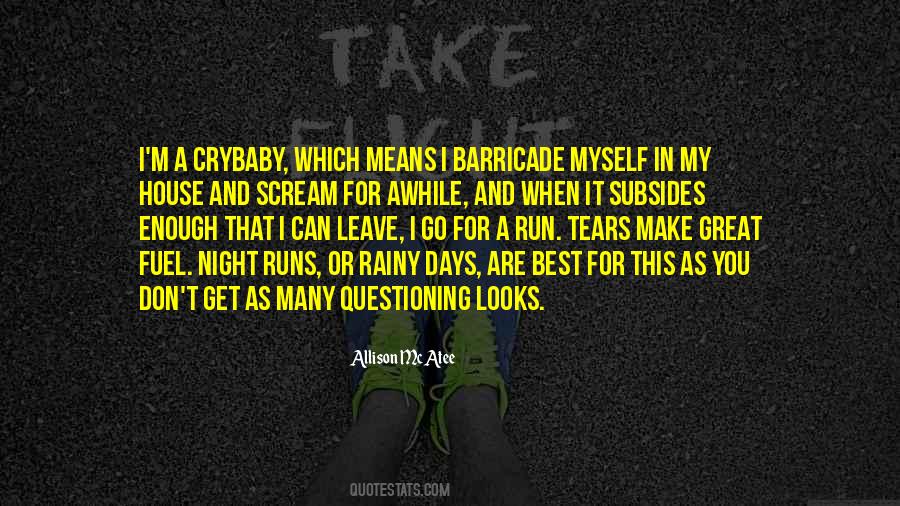 Quotes About Night Runs #286664