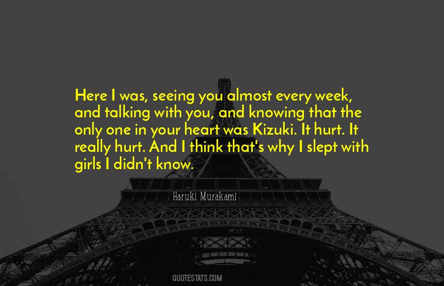 Murakami Norwegian Wood Quotes #1258298