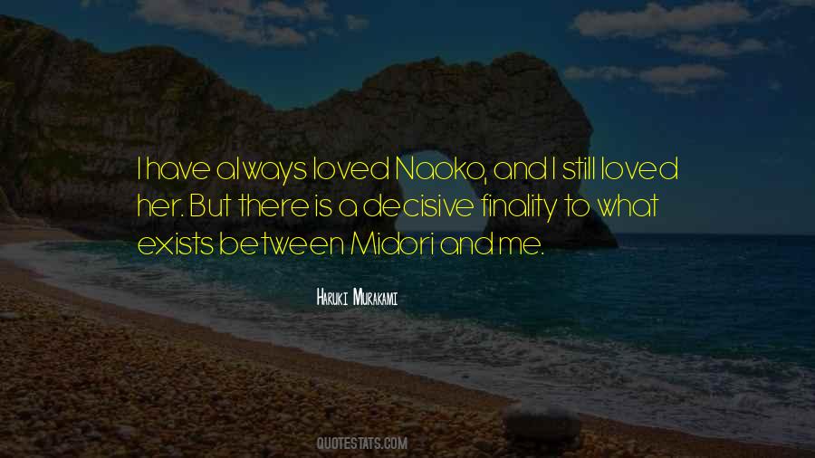 Murakami Norwegian Wood Quotes #1331870