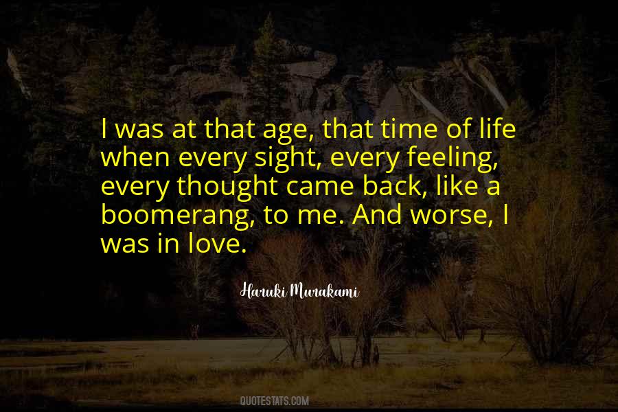 Murakami Norwegian Wood Quotes #1742488
