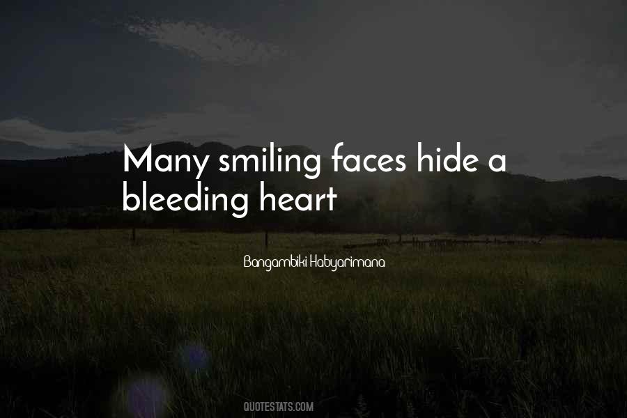 Hiding A Smile Quotes #1806451