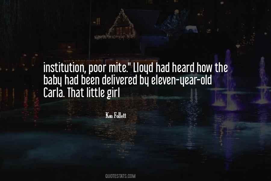 Poor Girl Quotes #1515282
