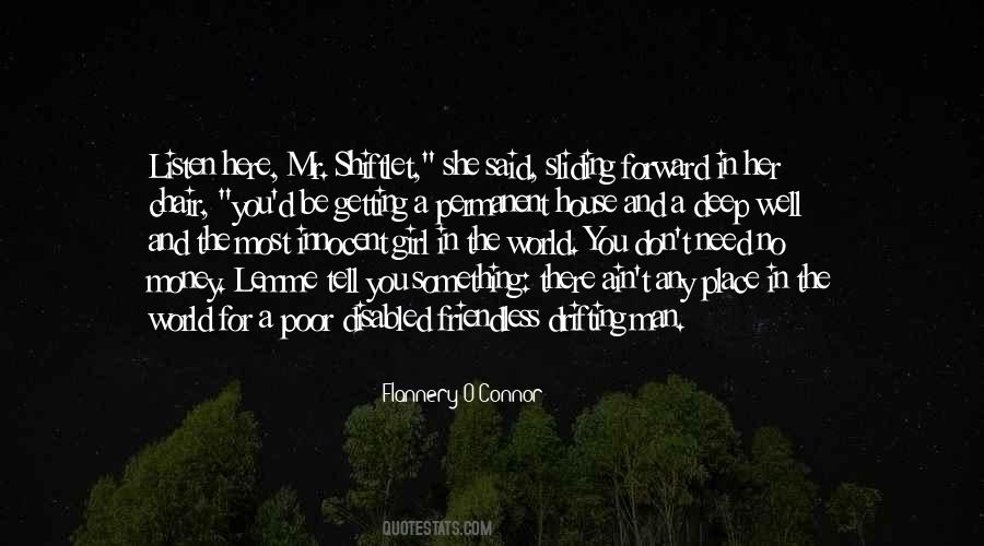 Poor Girl Quotes #1601902