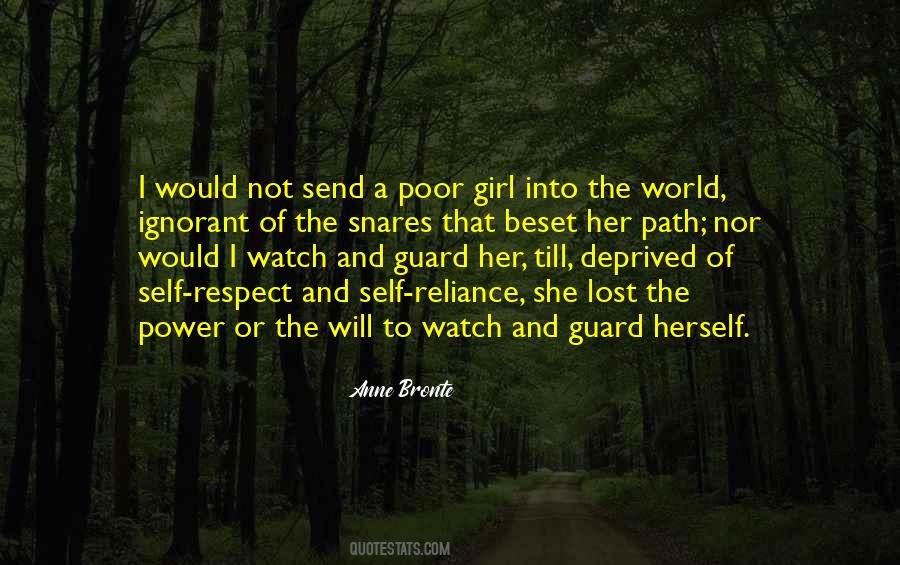 Poor Girl Quotes #1648407