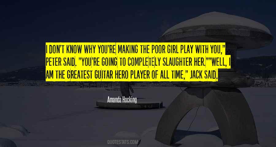 Poor Girl Quotes #384527