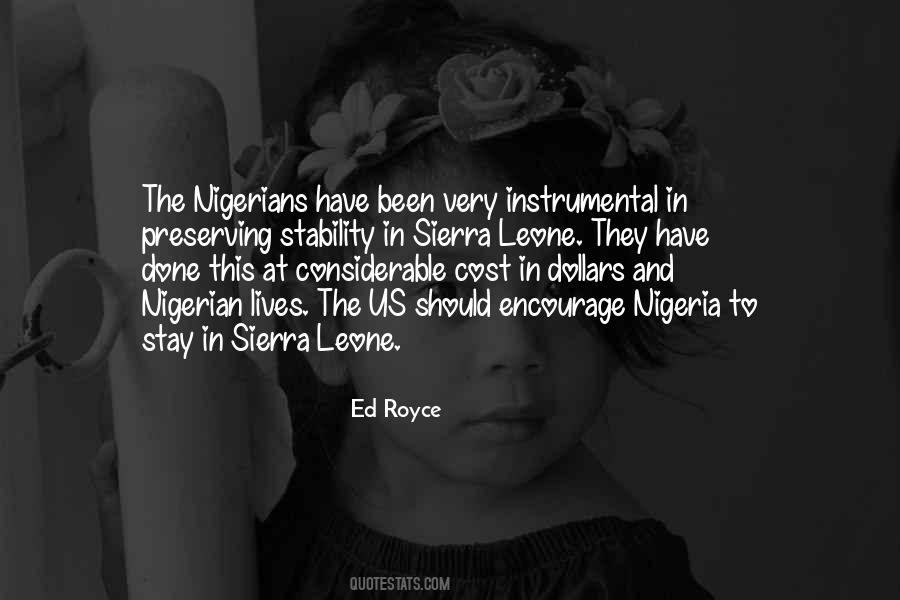 Quotes About Nigerians #1772249