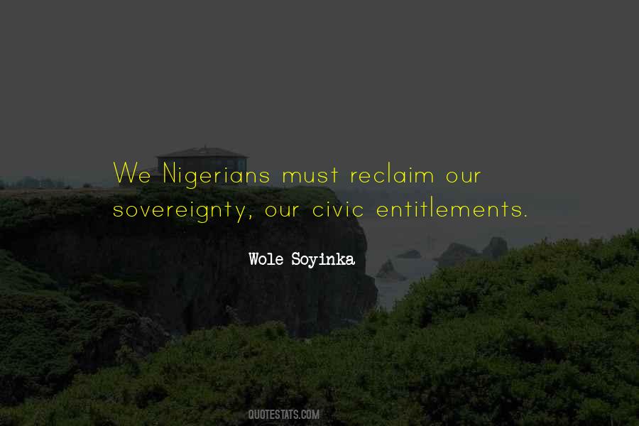 Quotes About Nigerians #643226