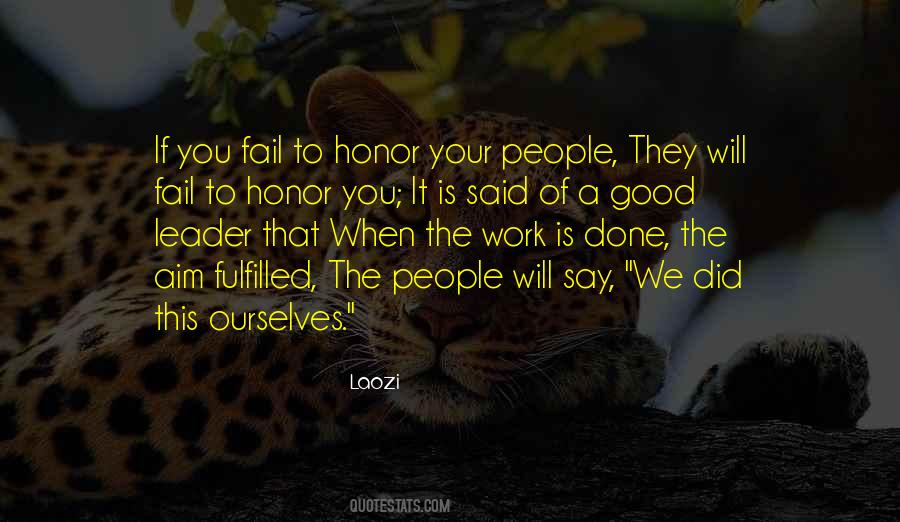 Honor Your Quotes #1241830