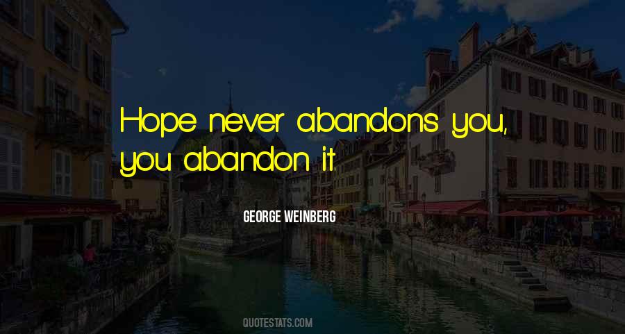 Abandon All Hope Quotes #575555
