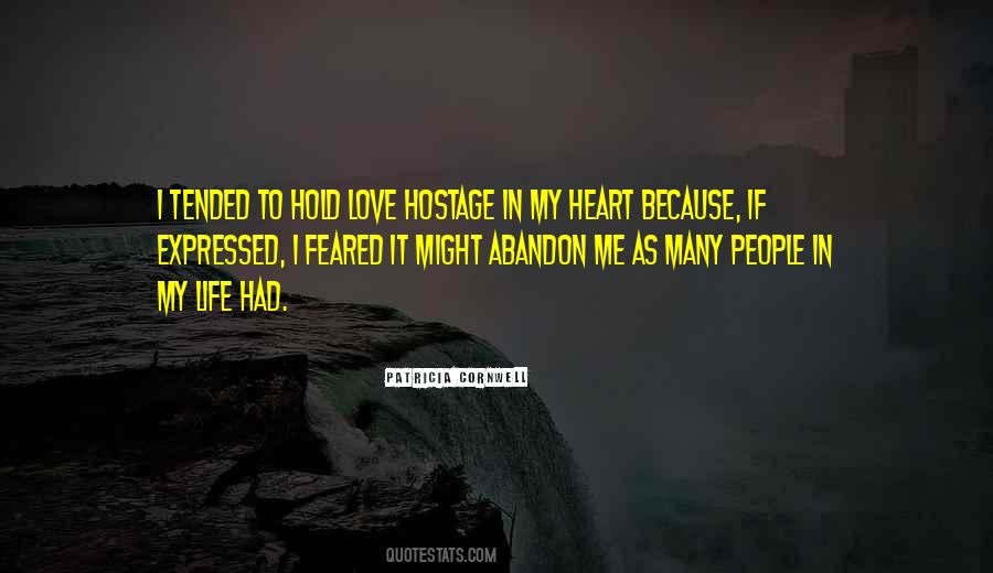 Abandon Love Quotes #1064795