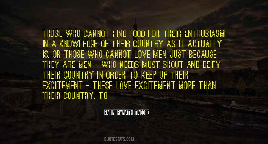 Love Their Country Quotes #1197449