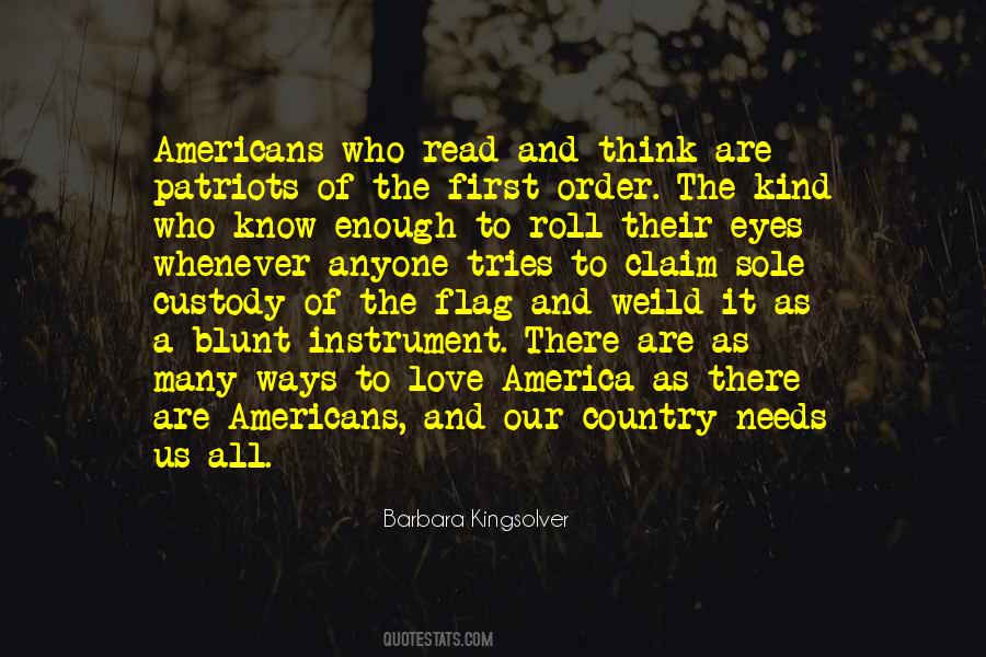 Love Their Country Quotes #508723