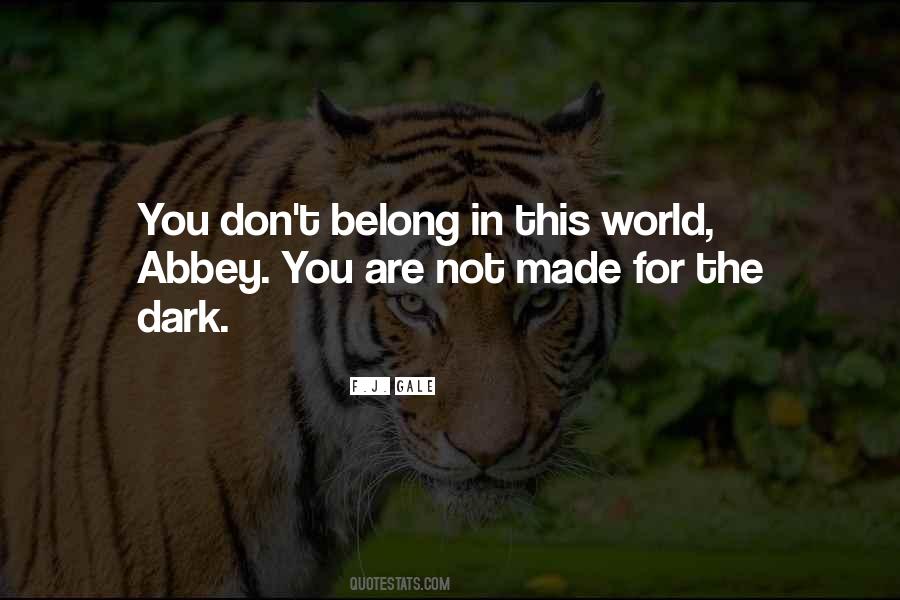 Abbey Quotes #1031497