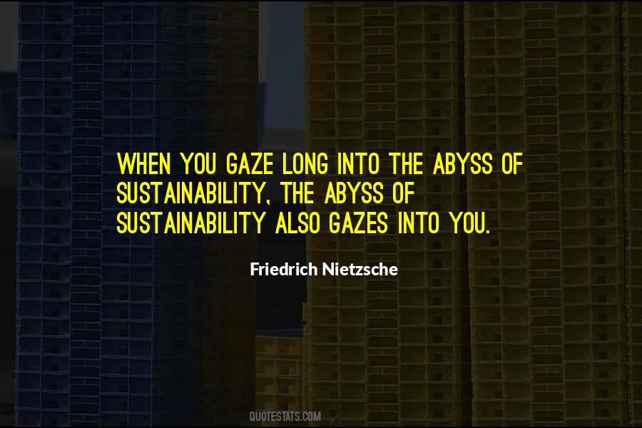 Quotes About Nietzsche Abyss #1553597